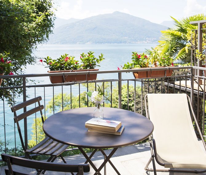 Depandance, one room holiday flat on Lake Maggiore